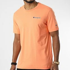 Tee Shirt 218006 Orange de Champion