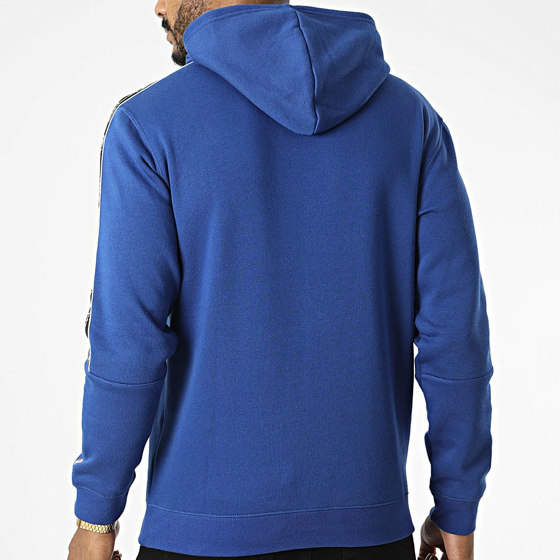 Sweat Capuche A Bandes 217829 Bleu Roi de Champion 6 Sweat Capuche A Bandes 217829 Bleu Roi de Champion – Image 4
