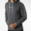Sweat Capuche A Bandes 217829 Gris Anthracite de Champion -Champion Soldes champion 327813 217829 ES509 20220719T160829 01
