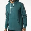 Sweat Capuche A Bandes 217829 Vert de Champion