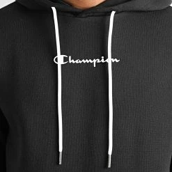 Sweat Capuche A Bandes 217829 Noir de Champion 6 Sweat Capuche A Bandes 217829 Noir de Champion -Champion Soldes champion 327816 217829 KK001 20220720T091004 02