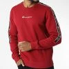 Sweat Crewneck A Bandes 217830 Bordeaux de Champion -Champion Soldes champion 327822 217830 RS506 20220719T160701 01
