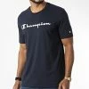 Tee Shirt 218284 Bleu Marine de Champion 2 Tee Shirt 218284 Bleu Marine de Champion -Champion Soldes champion 327836 218284 BS501 20220719T161240 01