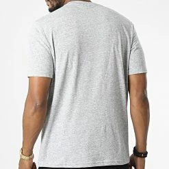 Tee Shirt 218284 Gris Chiné de Champion -Champion Soldes champion 327839 218284 EM021 20220719T160912 04