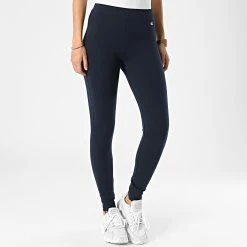 Legging Femme 112593 Bleu Marine de Champion -Champion Soldes champion 327849 112593 BS501 20220808T160855 03