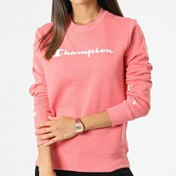 Sweat Crewneck Femme 115391 Rose de Champion