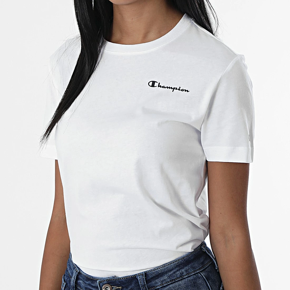 Tee Shirt Femme 115426 Blanc de Champion 5 Tee Shirt Femme 115426 Blanc de Champion – Image 3
