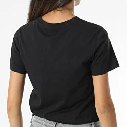 Tee Shirt Femme 115683 Noir de Champion -Champion Soldes champion 327889 115683 KK001 20220810T135450 04