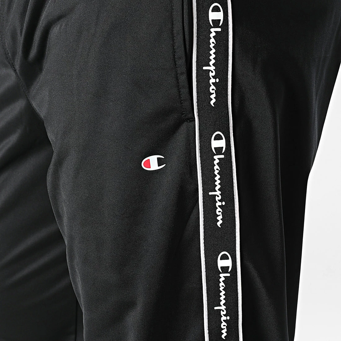 Pantalon Jogging A Bandes 217839 Noir de Champion 4 Pantalon Jogging A Bandes 217839 Noir de Champion – Image 2