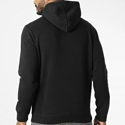 Sweat Col Zippé Capuche 217930 Noir de Champion -Champion Soldes champion 327900 217930 KK001 20220721T155130 04