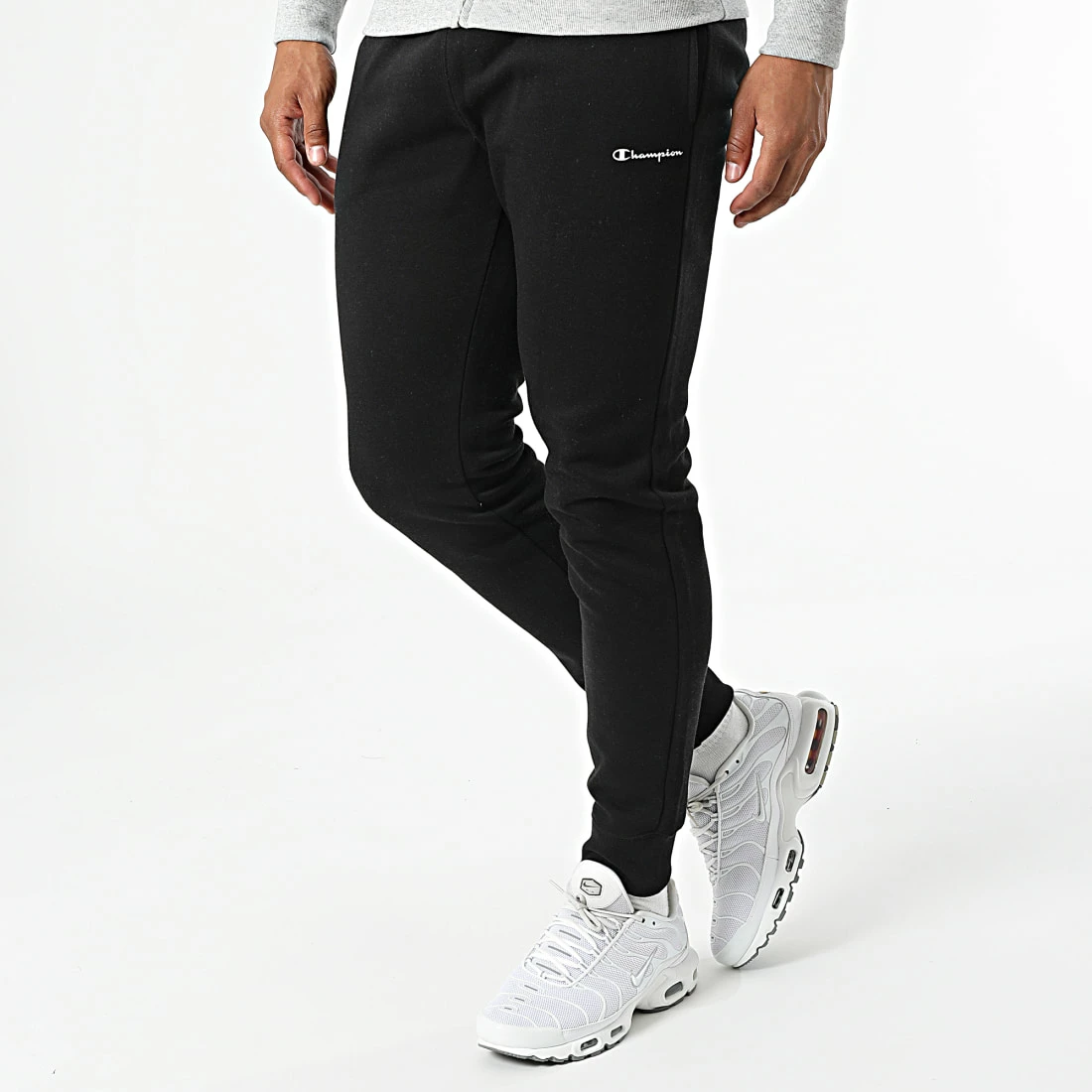 Ensemble De Survetement 218115 Gris Chiné Noir de Champion 6 Ensemble De Survetement 218115 Gris Chiné Noir de Champion – Image 4