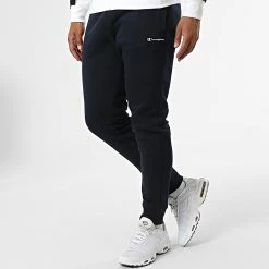 Ensemble De Survetement 218118 Bleu Marine Blanc de Champion -Champion Soldes champion 327906 218118 WW001 20220726T091010 04