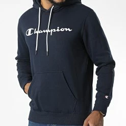 Sweat Capuche 218282 Bleu Marine de Champion 8 Sweat Capuche 218282 Bleu Marine de Champion -Champion Soldes champion 327908 218282 BS501 20220719T161120 03