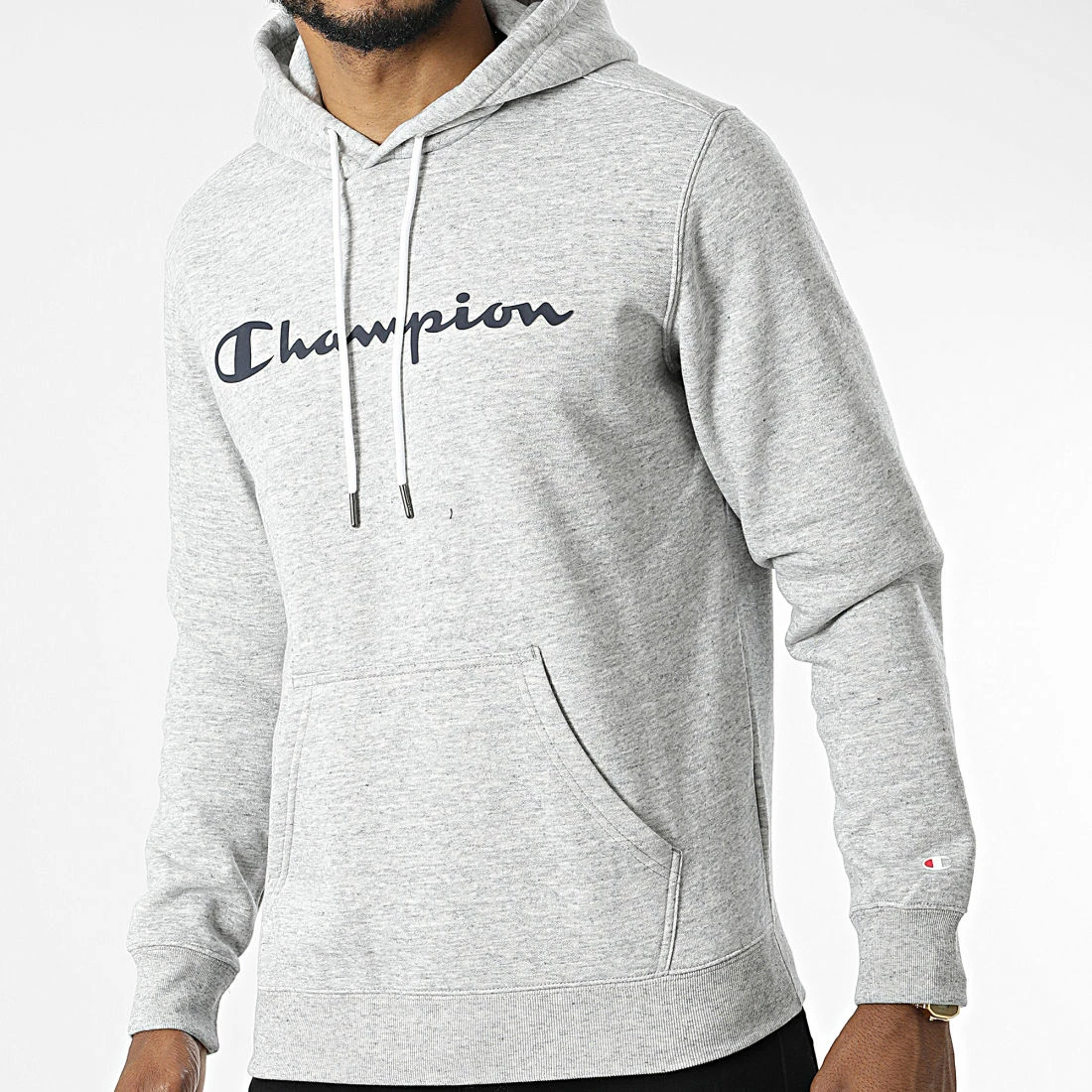 Sweat Capuche 218282 Gris Chiné de Champion 3 Sweat Capuche 218282 Gris Chiné de Champion