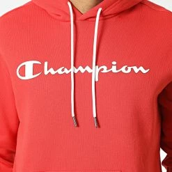 Sweat Capuche 218282 Orange de Champion -Champion Soldes champion 327918 218282 RS062 20220720T151605 02