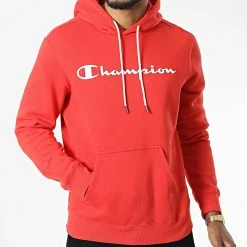 Sweat Capuche 218282 Orange de Champion -Champion Soldes champion 327918 218282 RS062 20220720T151607 03