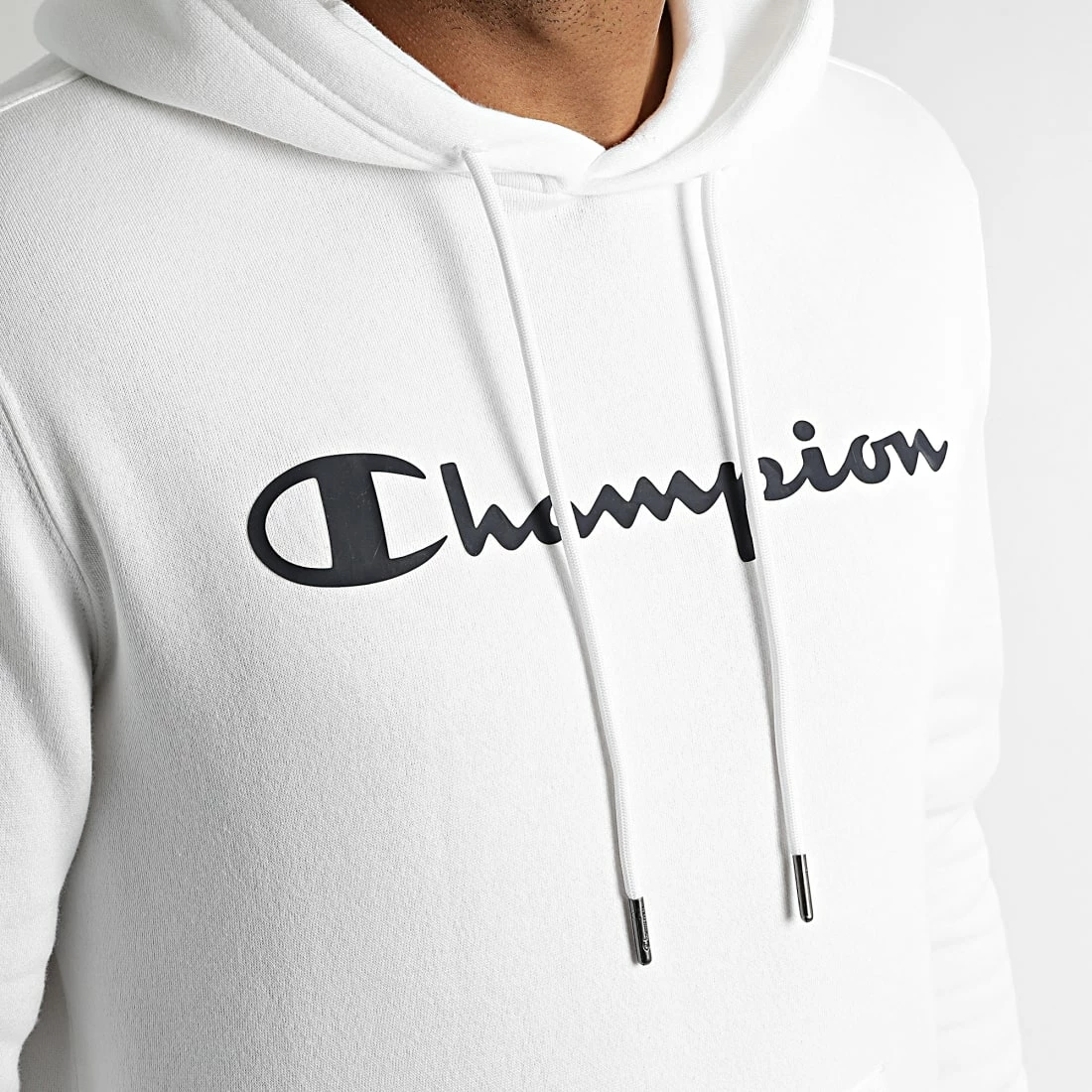 Sweat Capuche 218282 Blanc de Champion 4 Sweat Capuche 218282 Blanc de Champion – Image 2