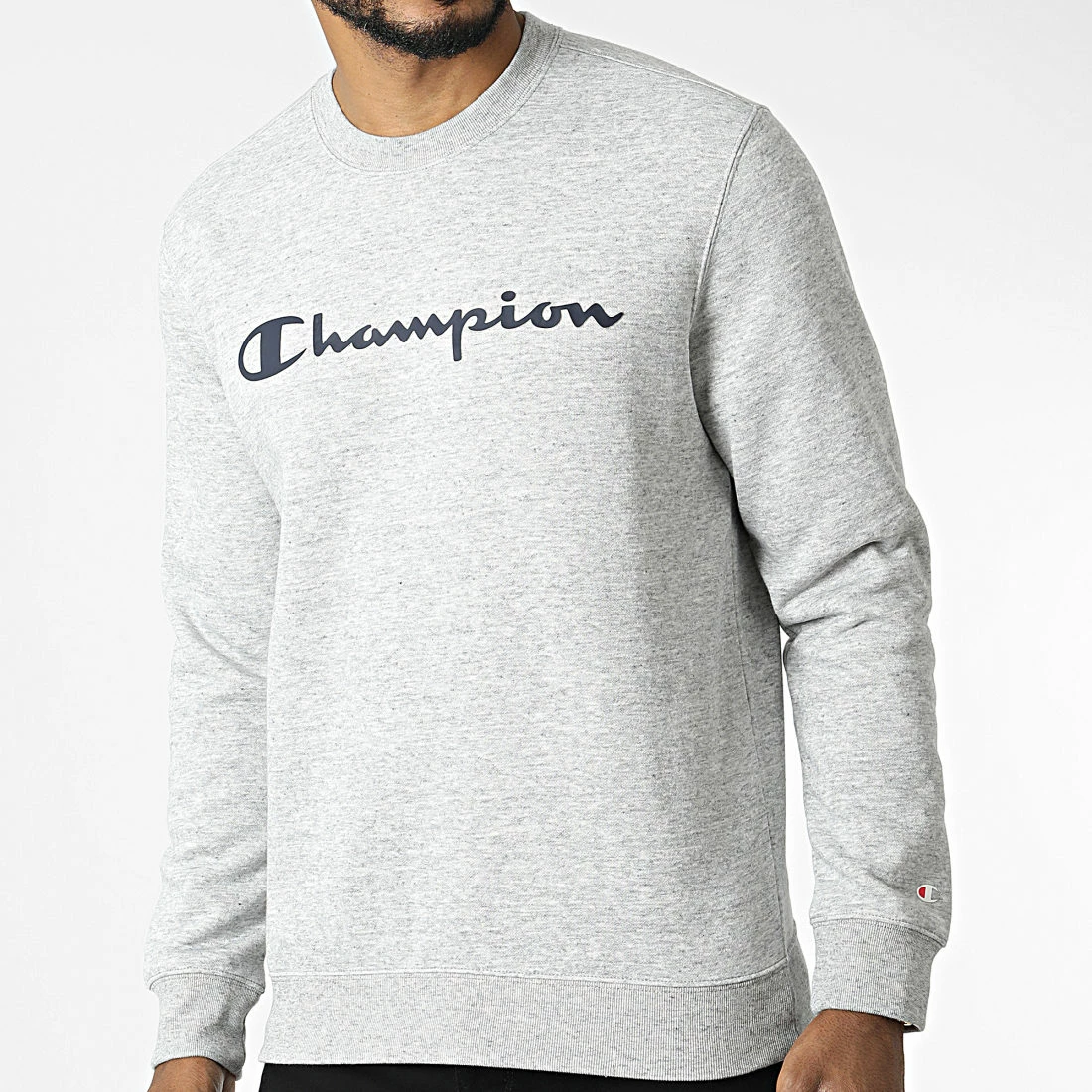 Sweat Crewneck 218283 Gris Chiné de Champion 3 Sweat Crewneck 218283 Gris Chiné de Champion