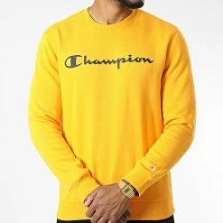 Sweat Crewneck 218283 Orange de Champion 8 Sweat Crewneck 218283 Orange de Champion -Champion Soldes champion 327934 218283 YS113 20220720T151517 03