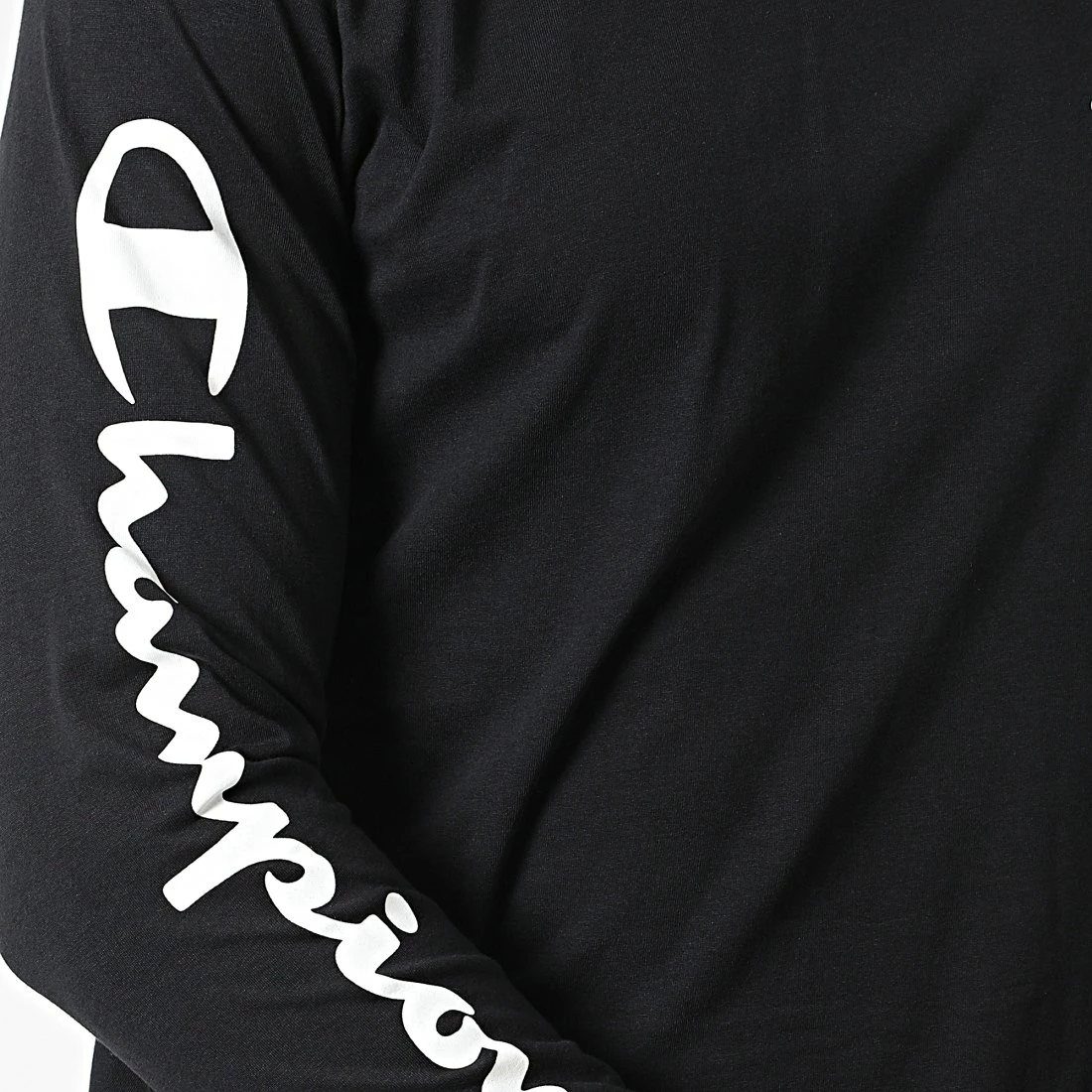 Tee Shirt Manches Longues 218286 Noir de Champion 4 Tee Shirt Manches Longues 218286 Noir de Champion – Image 2