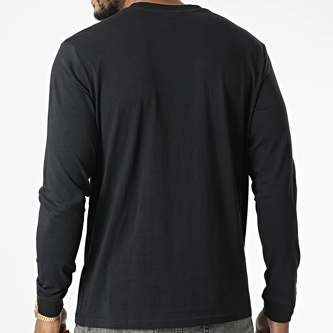 Tee Shirt Manches Longues 218286 Noir de Champion 6 Tee Shirt Manches Longues 218286 Noir de Champion – Image 4