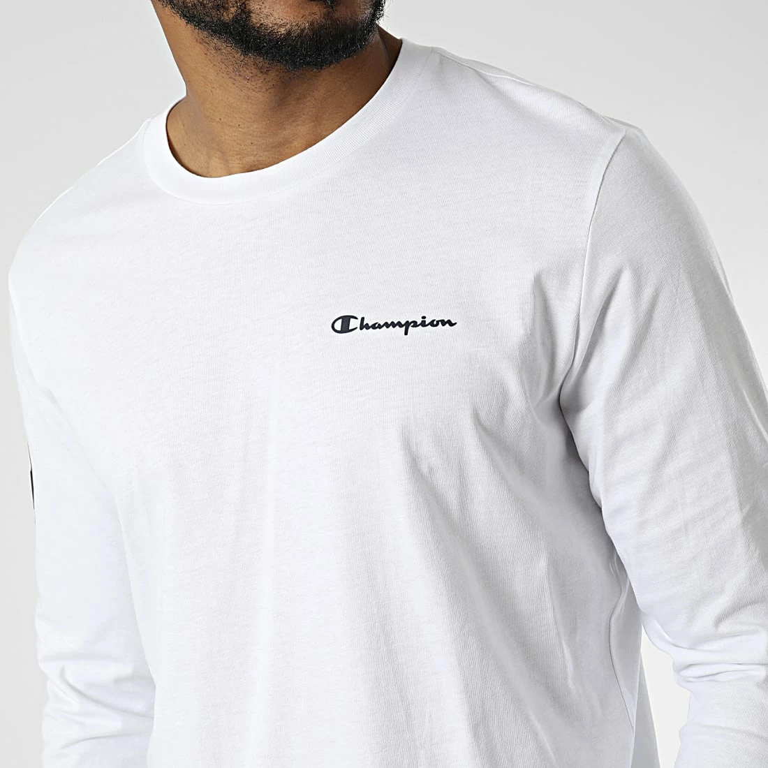 Tee Shirt Manches Longues 218286 Blanc de Champion 4 Tee Shirt Manches Longues 218286 Blanc de Champion – Image 2