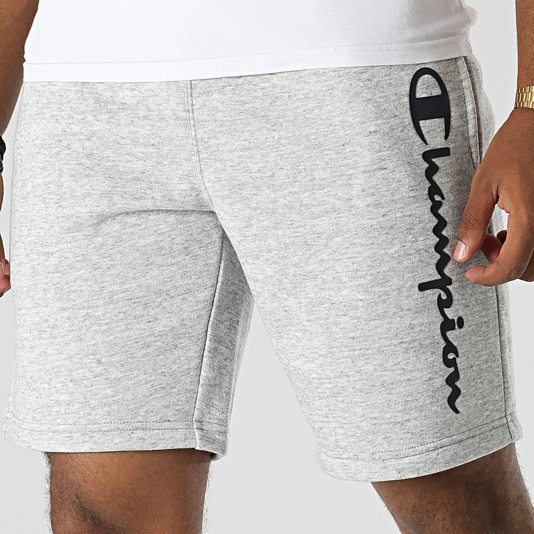 Short Jogging 218340 Gris Chiné de Champion 3 Short Jogging 218340 Gris Chiné de Champion