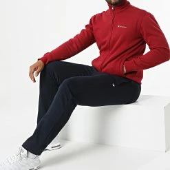 Ensemble de Survetement 218410 Bleu Marine Bordeaux de Champion