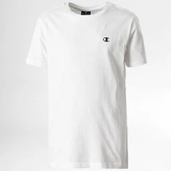 Lot De 2 Tee Shirts Enfant 304935 Blanc Noir de Champion -Champion Soldes champion 327985 304935 WW009 20221118T163058 03
