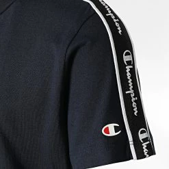 Tee Shirt Enfant 306116 Bleu Marine de Champion -Champion Soldes champion 327995 306116 BS501 20220719T151542 02