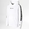 Sweat Capuche Enfant A Bandes 306111 Blanc de Champion