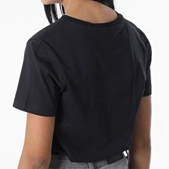 Tee Shirt Femme 115422 Noir de Champion -Champion Soldes champion 328156 115422 KK001 20220803T160217 04