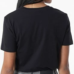 Tee Shirt Femme 115426 Noir de Champion -Champion Soldes champion 328163 115426 KK001 20220803T160744 04