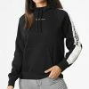 Sweat Capuche Femme A Bandes 115571 Noir de Champion 1 Sweat Capuche Femme A Bandes 115571 Noir de Champion -Champion Soldes champion 328175 115571 KK001 20220810T135312 01
