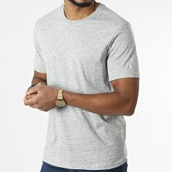 Lot De 2 Tee Shirts 213182 Noir Gris Chiné de Champion 9 Lot De 2 Tee Shirts 213182 Noir Gris Chiné de Champion -Champion Soldes champion 328205 213182 EM021 20220719T144053 03