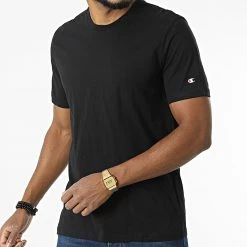 Lot De 2 Tee Shirts 213182 Noir Gris Chiné de Champion 11 Lot De 2 Tee Shirts 213182 Noir Gris Chiné de Champion -Champion Soldes champion 328205 213182 EM021 20220719T144056 05