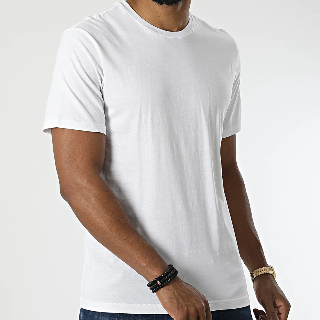 Lot De 2 Tee Shirts 213182 Blanc Bleu Marine de Champion 5 Lot De 2 Tee Shirts 213182 Blanc Bleu Marine de Champion – Image 3