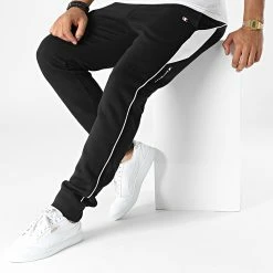 Pantalon Jogging 217853 Noir de Champion -Champion Soldes champion 328217 217853 KK001 20220727T151422 03