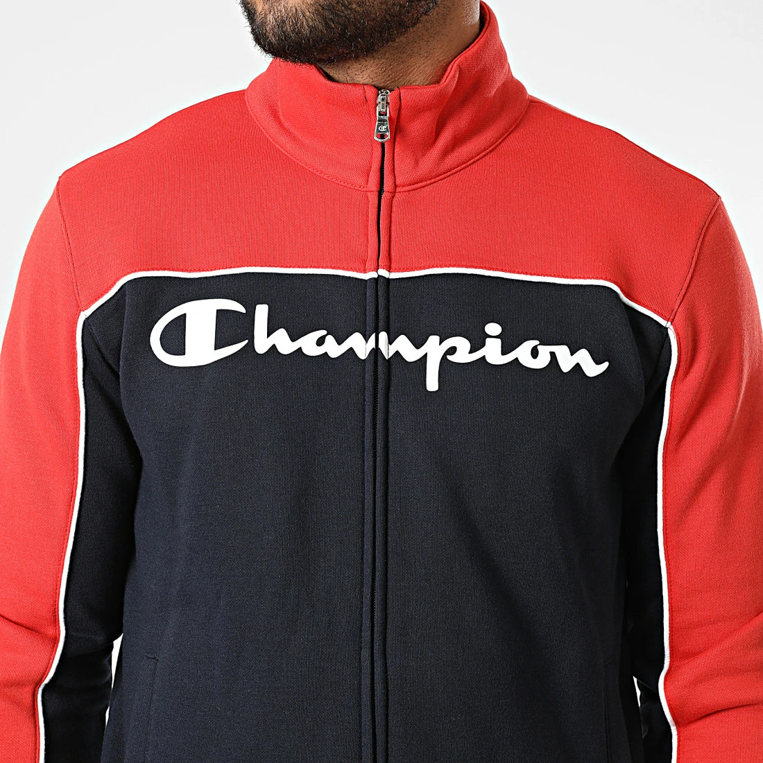 Ensemble De Survetement 218118 Bleu Marine Rouge de Champion 4 Ensemble De Survetement 218118 Bleu Marine Rouge de Champion – Image 2