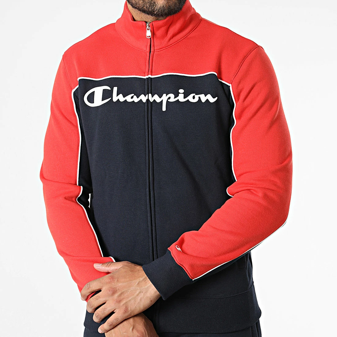 Ensemble De Survetement 218118 Bleu Marine Rouge de Champion 5 Ensemble De Survetement 218118 Bleu Marine Rouge de Champion – Image 3