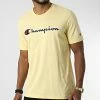 Tee Shirt 218007 Jaune de Champion 1 Tee Shirt 218007 Jaune de Champion -Champion Soldes champion 328463 218007 YS105 20220720T151840 01