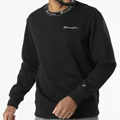 Sweat Crewneck 217870 Noir de Champion -Champion Soldes champion 328466 217870 KK001 20220721T155843 03