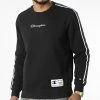 Sweat Crewneck A Bandes 217843 Noir de Champion -Champion Soldes champion 328828 217843 KK001 20220721T161131 01
