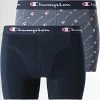 Lot De 2 Boxers U20035 Bleu Marine Gris de Champion -Champion Soldes champion 329599 U20035 EL020 20220805T111628 01