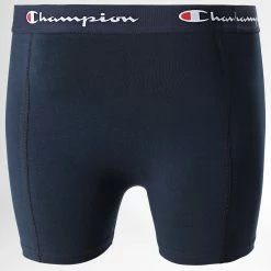 Lot De 2 Boxers U20035 Bleu Marine Gris de Champion -Champion Soldes champion 329599 U20035 EL020 20220805T111632 04