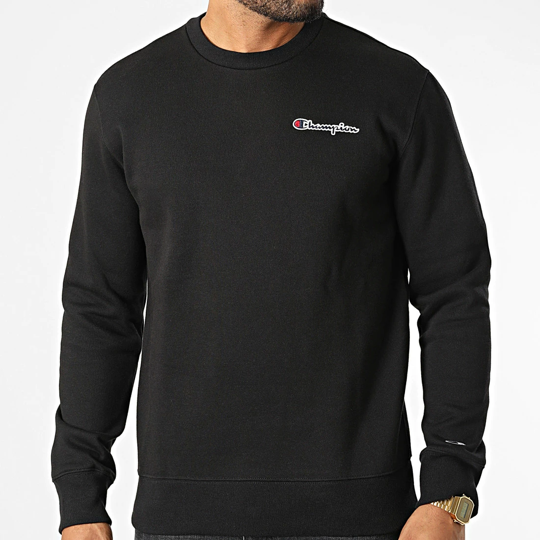 Sweat Crewneck 217863 Noir de Champion 3 Sweat Crewneck 217863 Noir de Champion