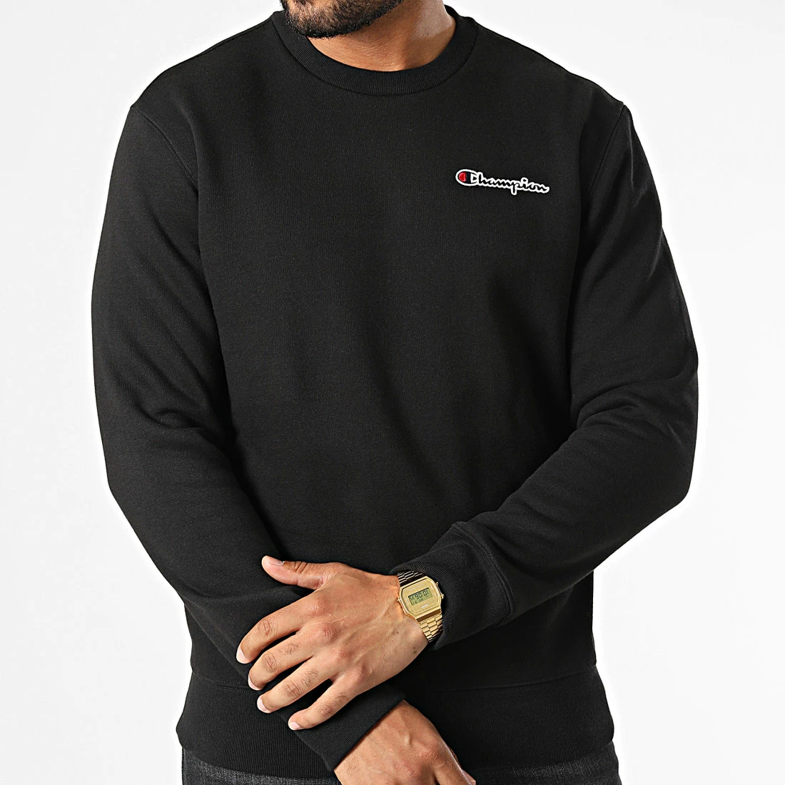 Sweat Crewneck 217863 Noir de Champion 5 Sweat Crewneck 217863 Noir de Champion – Image 3