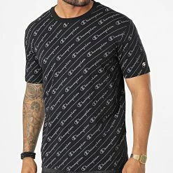 Tee Shirt 217836 Noir de Champion