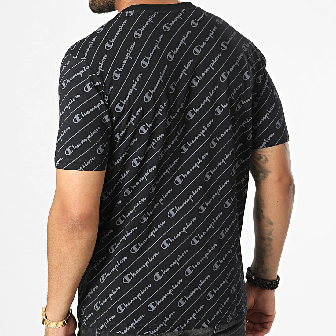 Tee Shirt 217836 Noir de Champion 6 Tee Shirt 217836 Noir de Champion – Image 4