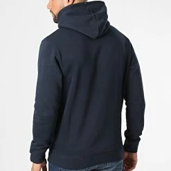 Sweat Col Zippé Capuche 217930 Bleu Marine de Champion 9 Sweat Col Zippé Capuche 217930 Bleu Marine de Champion -Champion Soldes champion 329791 217930 BS501 20220728T143659 04